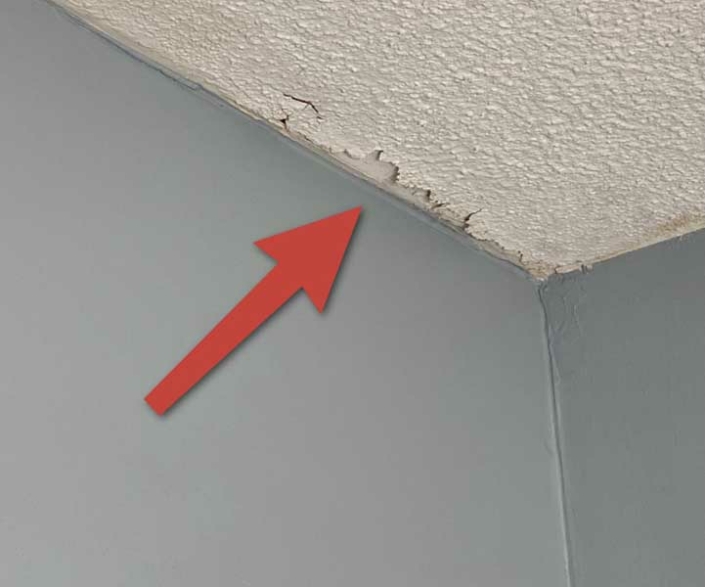 Leakage at Bathroom Ceiling