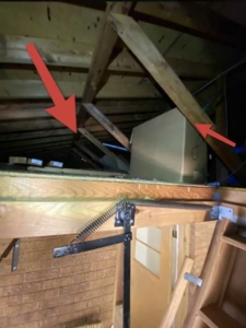 Missing Firewall in Attic